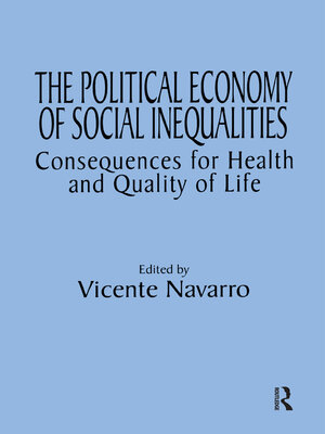 cover image of The Political Economy of Social Inequalities